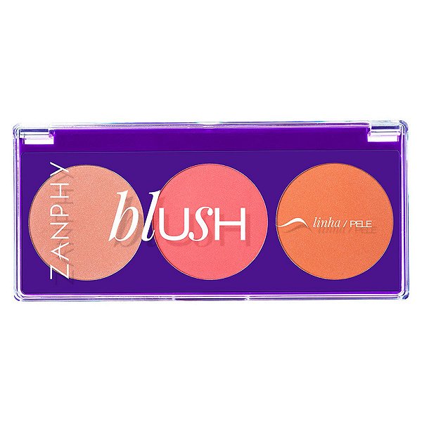 Paleta de Blush Linha Pele - ZANPHY
