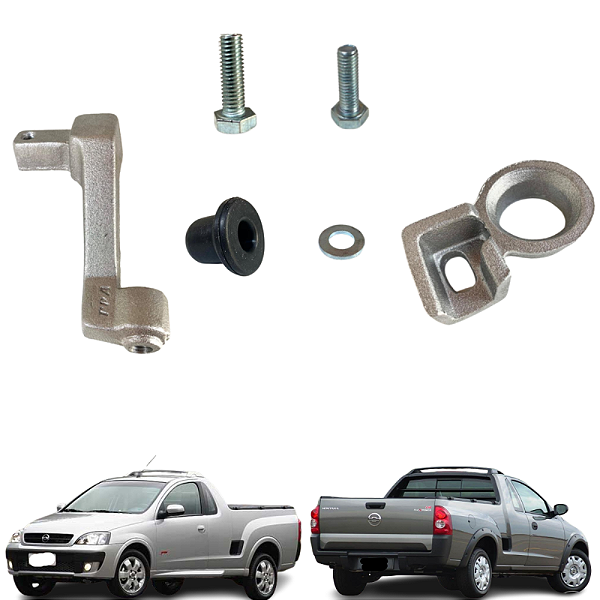 Suporte Coxim Radiador Esquerdo Corsa Frente Montana 2002 A 2012