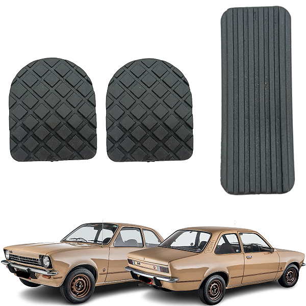 Capa De Pedal Freio Embreagem Acelerador Chevette 1973 A 1980