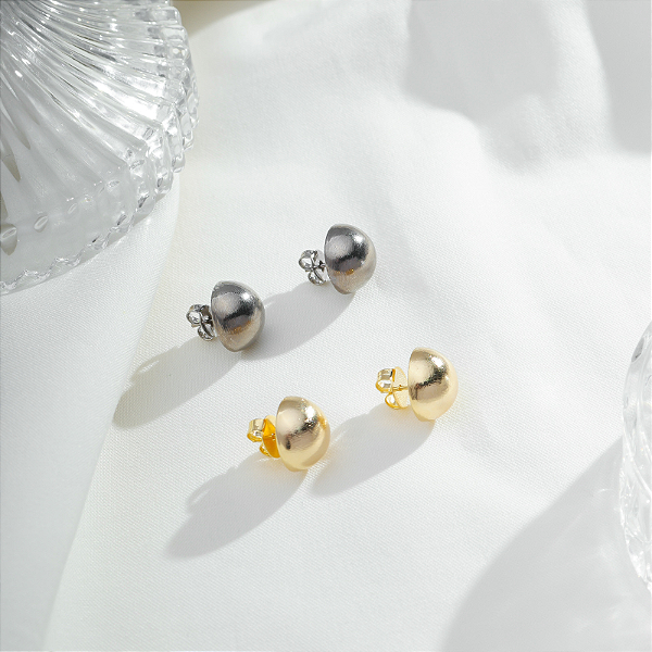 Brinco Meia Bola / Esfera Lixada