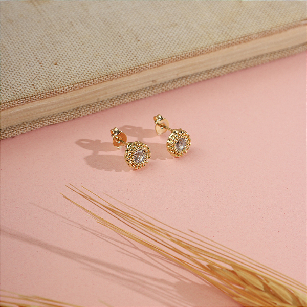 Brinco Ponto de Luz Trabalhado