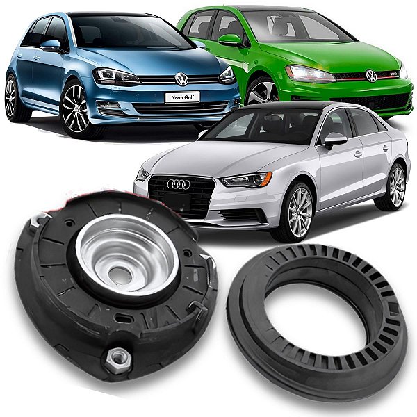 COXIM AMORTECEDOR DIANTEIRO COM ROLAMENTO GOLF 1.4 2.0 AUDI A3 2014 2015 2016 2017 2018 2019 2020