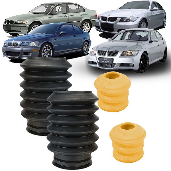 KIT BATENTE COIFA AMORTECEDOR DIANTEIRO BMW 320i 325i 328i 330i 335i M3 1997 A 2012