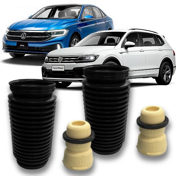 KIT BATENTE COIFA AMORTECEDOR DIANTEIRO TIGUAN JETTA 2018 2019 2020 2021 2022 2023