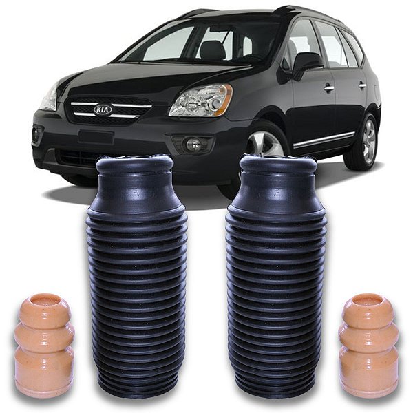 KIT BATENTE COIFA AMORTECEDOR DIANTEIRO CARENS 2007 2008 2009 2010 2011 2012 2013