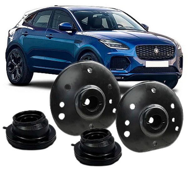 PAR COXIM AMORTECEDOR DIANTEIRO COM ROLAMENTO JAGUAR E-PACE 2017 2018 2019 2022