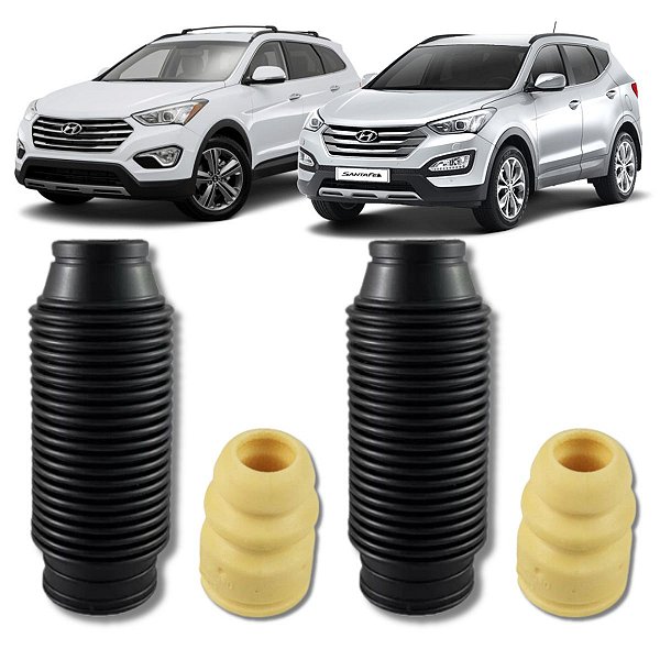 KIT BATENTE E COIFA AMORTECEDOR DIANTEIRO SANTA FE GRAND SANTA FE 3.3 V6 2013 A 2019