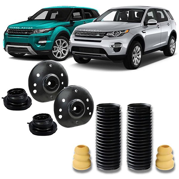 KIT COXIM COM ROLAMENTO BATENTE E COIFA DO AMORTECEDOR DIANTEIRO EVOQUE DISCOVERY SPORT 2011 A 2020