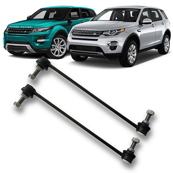 PAR DE BIELETA (PREMIUM) DIANTEIRA ESQUERA E DIREITA RANGE ROVER EVOQUE 2011 A 2018 DISCOVERY SPORT 2014 A 2020