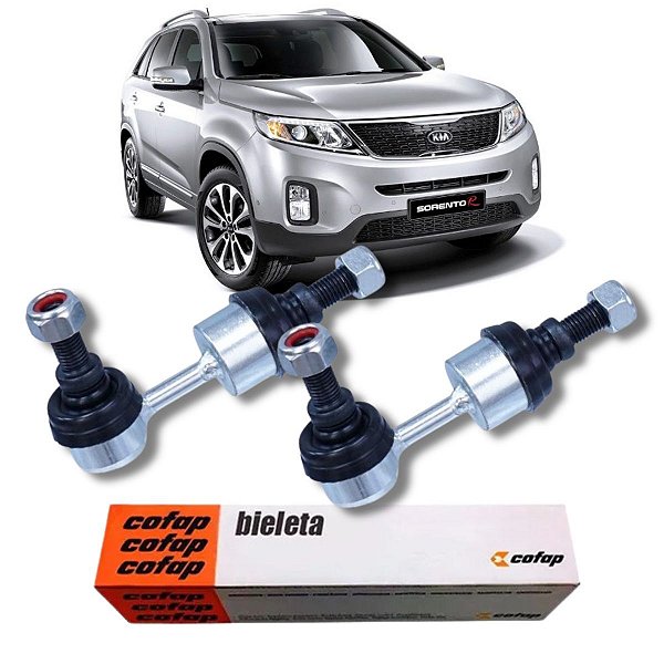 PAR DE BIELETA SUSPENSÃO TRASEIRA SORENTO 2WD 4X2 2013 2014 2015