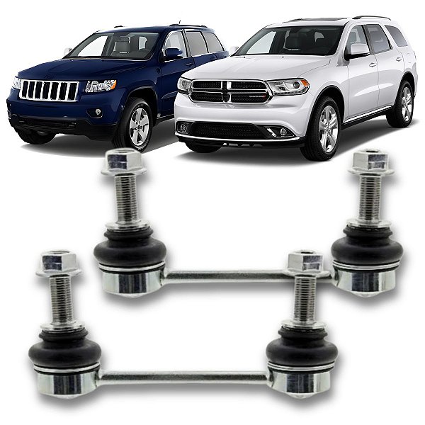 PAR DE BIELETA SUSPENSÃO TRASEIRA DURANGO GRAND CHEROKEE 2009 2010 2011 2012 2013 2014 2015 2016