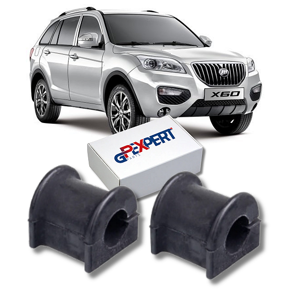 PAR BUCHA DA BARRA ESTABILIZADORA TRASEIRA LIFAN X60 2013 2014 2015 2016 2017 2018 2019