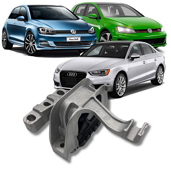 COXIM DO MOTOR DIREITO HIDRAULICO AUDI A3 GOLF 1.4/2.0 2014 2015 2016 2017 2018 2019 2020 2021 2022 2023