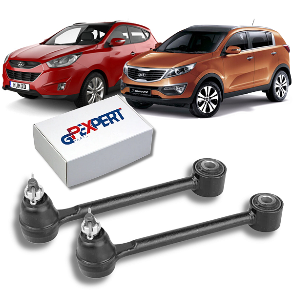 PAR BRAÇO RETO PIVO TRASEIRO IX35 SPORTAGE 2010 2011 2012 2013 2014 2015 2016 2017 2018 2019 2020