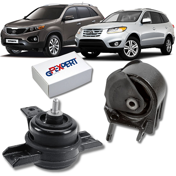 PAR COXIM MOTOR CAMBIO SANTA FÉ SORENTO 2.4 3.5 2010 2011 2012