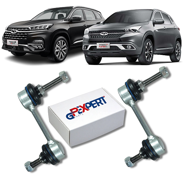 PAR BIELETA SUSPENSÃO TRASEIRA CHERY TIGGO 7 TIGGO 8 2019 2020 2021 2022 2023 2024 2025