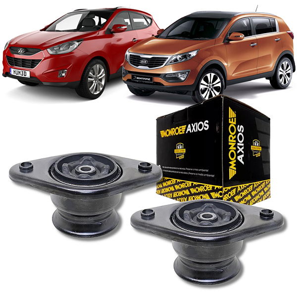 PAR COXIM DO AMORTECEDOR TRASEIRO IX35 SPORTAGE 2010 2011 2012 2013 2014 2015 2016 2017 2018 2019
