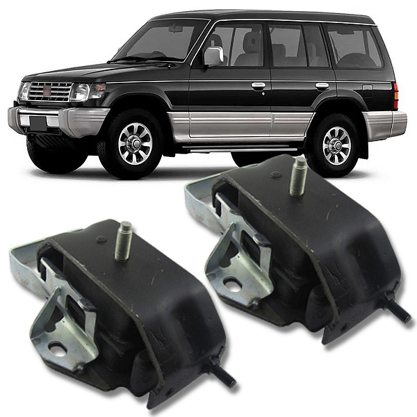PAR DE COXIM DO MOTOR DIREITO E ESQUERDO PAJERO FULL 2.8 3.5 1992 1993 1994 1995 1996 1997 1998 1999 2000