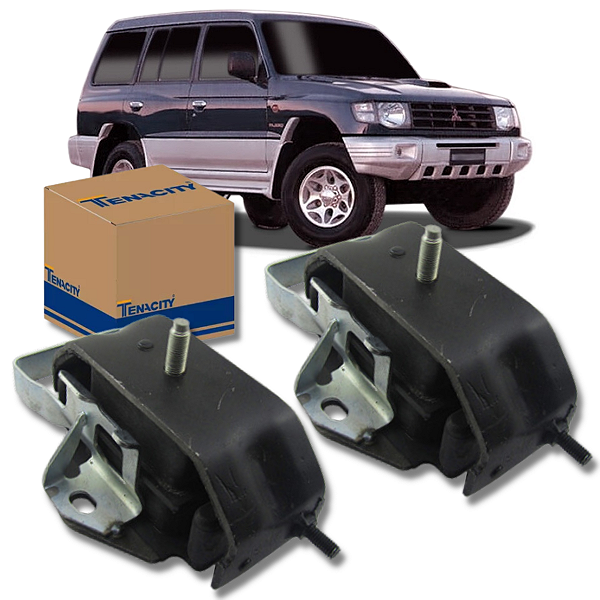 PAR DE COXIM DO MOTOR DIREITO E ESQUERDO PAJERO SPORT 2.8 1992 1993 1994 1995 1996 1997 1998 1999 2000