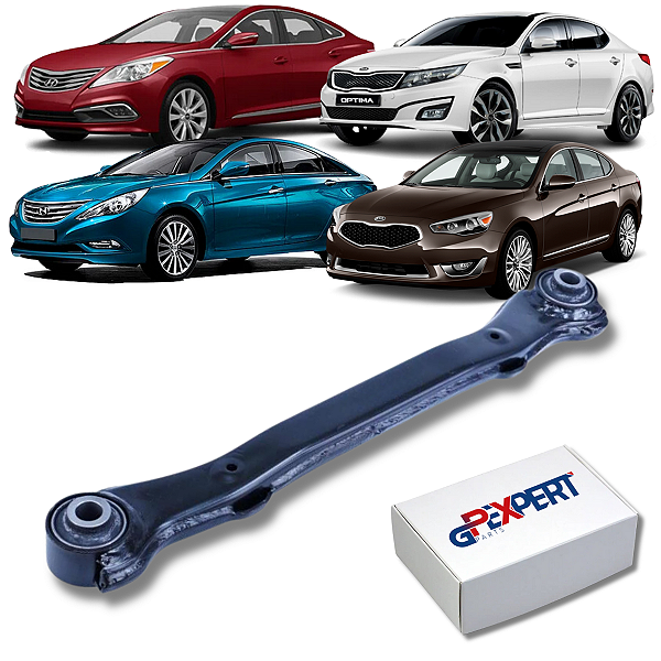 BRAÇO SUPERIOR SUSPENSÃO TRASEIRA AZERA SONATA OPTIMA CADENZA 2010 2011 2012 2013 2014 2015 2016 2017