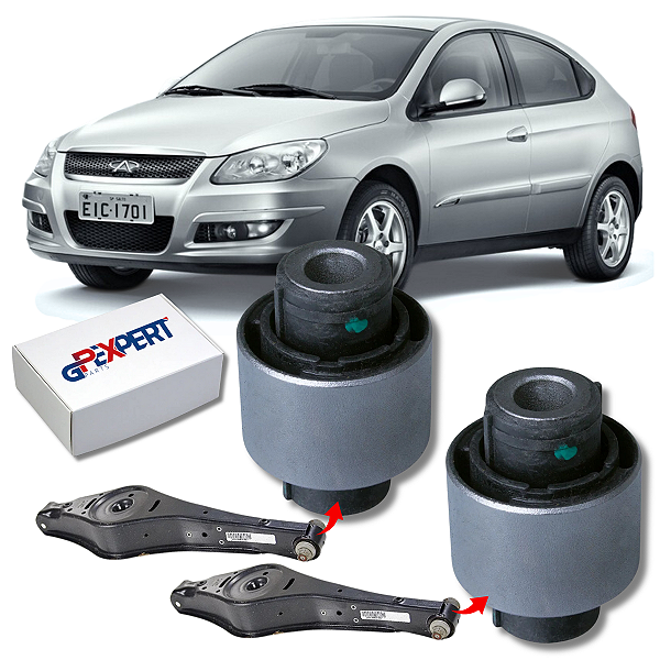 PAR BUCHAS BANDEJA BALANÇA TRASEIRA CIELO 2008 2009 2010 2011 2012 2013 2014 2015