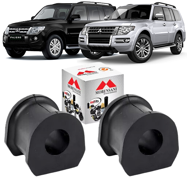 PAR BUCHAS DA BARRA ESTABILIZADORA TRASEIRA PAJERO FULL 01 02 03 04 05 06 07 08 09 10 11 12 13 14 15 16 17 18 19 20 21