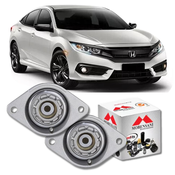 PAR COXIM AMORTECEDOR TRASEIRO CIVIC G10 2017 2018 2019 2020 2021 2022 2023