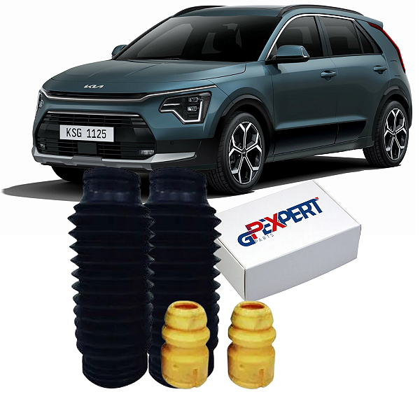 KIT BATENTE COIFA AMORTECEDOR DIANTEIRO KIA NIRO 2022 2023 2024
