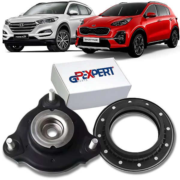 SUPORTE COXIM DO AMORTECEDOR DIANTEIRO COM ROLAMENTO NEW TUCSON SPORTAGE 2016 2017 2018 2019 2020 2021 2022 2023