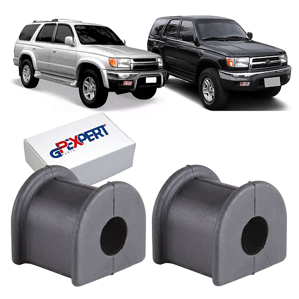 PAR BUCHA BARRA ESTABILIZADORA TRASEIRA HILUX SW4 1997 1998 1999 2000 2001 2002 2003 2004