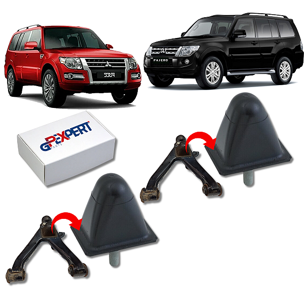 PAR BATENTE BALANÇA BRAÇO SUP TRASEIRO PAJERO FULL 2001 02 03 04 05 06 07 08 09 10 11 12 13 14 15 16 17 18 19 20 2021