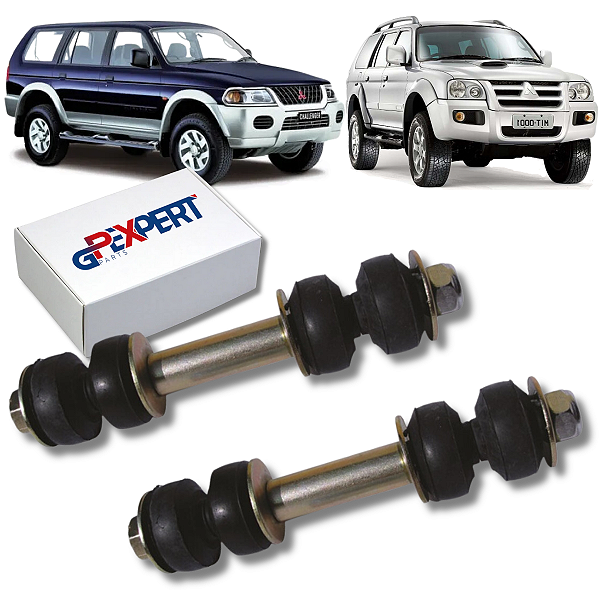 PAR DE BIELETA TRASEIRA PAJERO SPORT 2001 2002 2003 2004 2005 2006 2007 2008 2009 2010 2011 2012 2013 2014