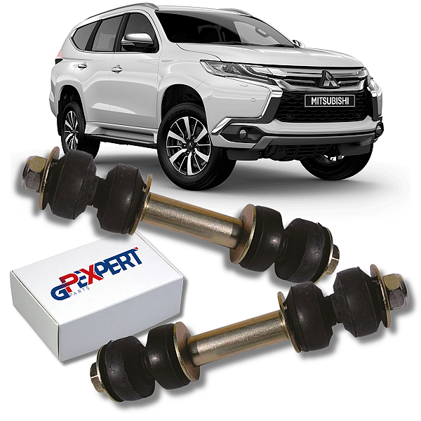 PAR DE BIELETA TRASEIRA PAJERO SPORT 2018 2019 2020 2021 2022 2023 2024 2025