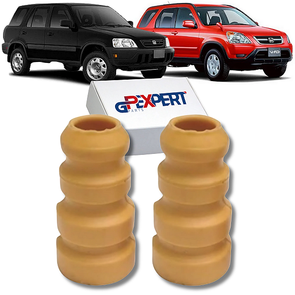 PAR BATENTE DO AMORTECEDOR DA SUSPENSÃO TRASEIRA CRV 2002 2003 2004 2005 2006