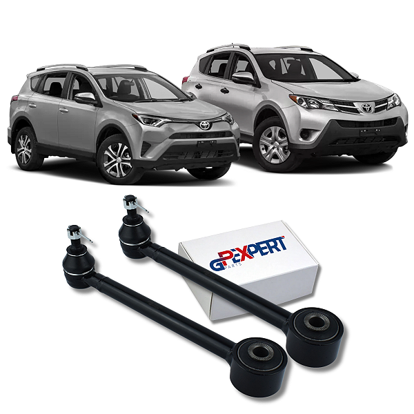 PAR BRAÇO TRASEIRO RETO TIRANTE RAV4 2013 2014 2015 2016 2017 2018