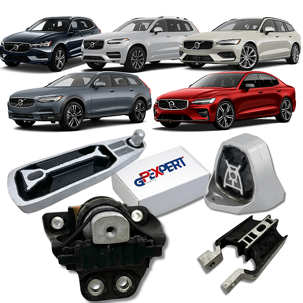KIT 04 COXIM MOTOR CAMBIO VOLVO XC60 XC90 S60 S90 V60 V90 2.0 16V 2018 2019 2020 2021 2021