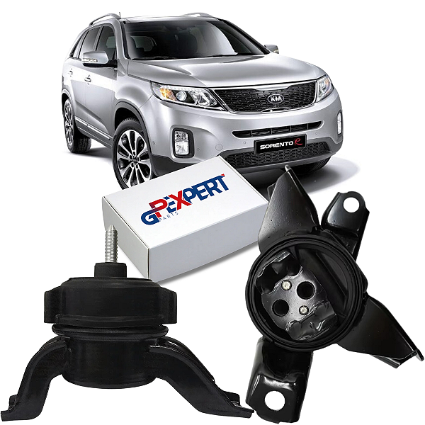 PAR DO COXIM MOTOR E CAMBIO SORENTO 2.4 3.5 2013 2014 E 2015