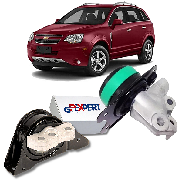 Par Do Coxim Motor E Cambio Captiva 2.4 16v 2008 2009 E 2010