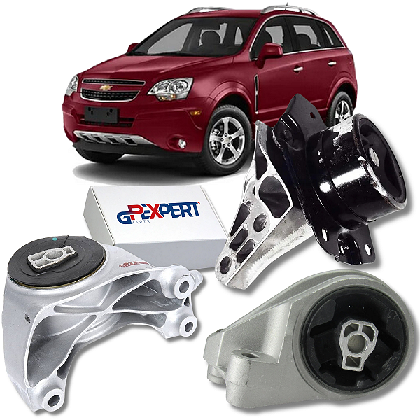 KIT 03 COXIM MOTOR CAMBIO CAPTIVA 3.6 V6 2008 2009 2010 E 2011