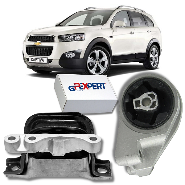 Par Do Coxim Do Motor Cambio Captiva 3.0 v6 2011 2012 E 2013
