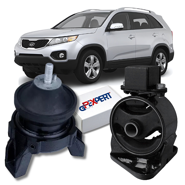Par Do Coxim Motor E Cambio Sorento 3.5 4wd 2010 2011 E 2012