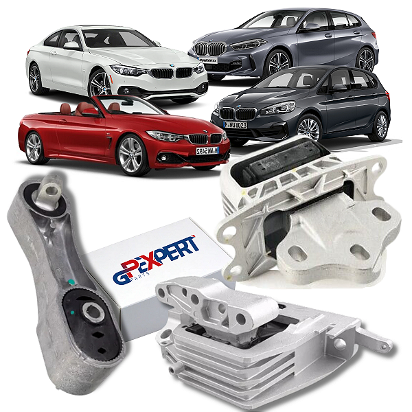 KIT 03 COXIM MOTOR CAMBIO BMW SERIE 1, 2, 3 E 4 2013 A 2021