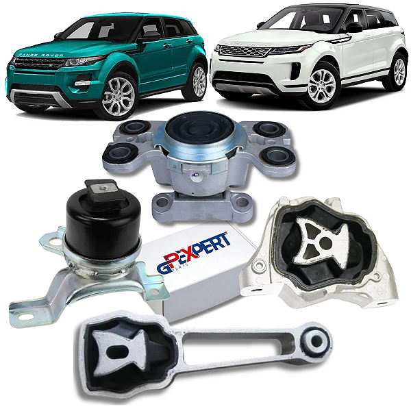 KIT 04 COXIM MOTOR CAMBIO EVOQUE DISCOVERY SPORT 2012 A 2020
