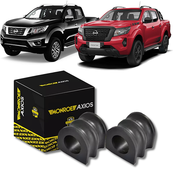 PAR BUCHA BARRA ESTABILIZADORA DIANTEIRA FRONTIER 2.3 2017 2018 2019 2020 2021 2022 2023