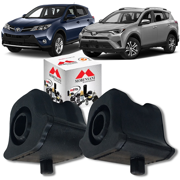 PAR BUCHA BARRA ESTABILIZADORA DIANTEIRA PARA RAV4 2013 2014 2015 2016 2017 2018