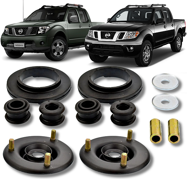 PAR COXIM DO AMORTECEDOR DIANTEIRO PARA FRONTIER 2.5 16V 2007 2008 2009 2010 2011 2012 2013 2014 2015 2016