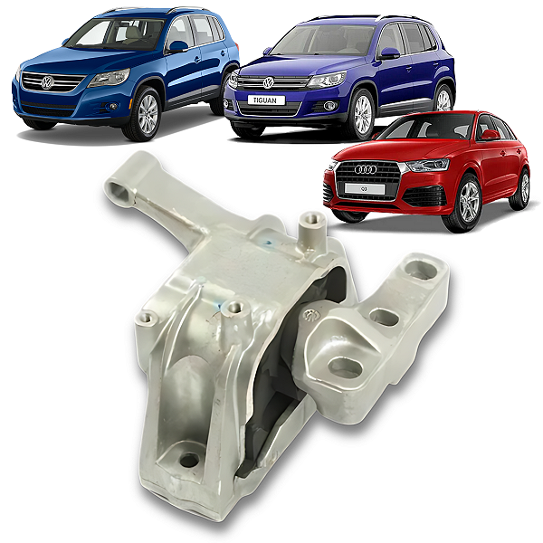 COXIM DO MOTOR DIREITO HIDRAULICO AUDI Q3 1.4 2.0 TFSI TIGUAN 1.4 2.0 TSI 2009 2010 2011 2012 2013 2014 2015 2016 2017 2