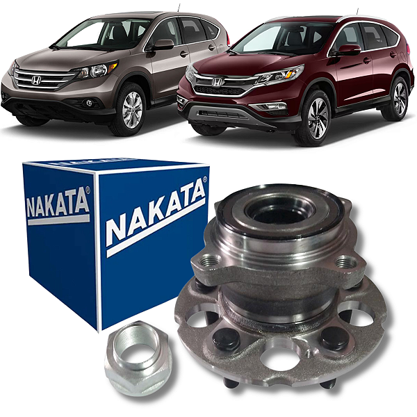 CUBO ROLAMENTO DA RODA TRASEIRA CRV 4X4 2012 2013 2014 2015 2016