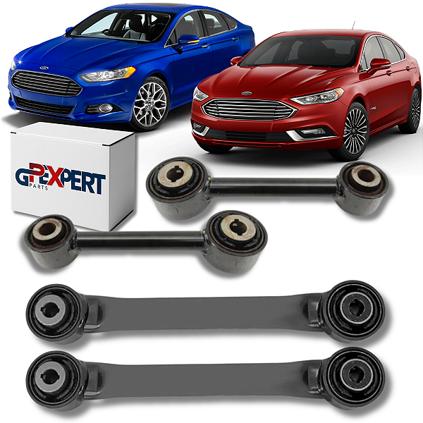KIT 04 BRAÇOS RETO MAIOR MENOR TRASEIRO FUSION 4X2 FWD 2013 2014 2015 2016 2017 2018 2019