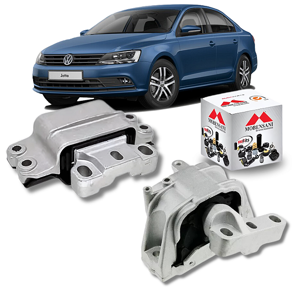 PAR COXIM CALÇO DO MOTOR E CÂMBIO JETTA 1.4 TSI 2016 2017 2018
